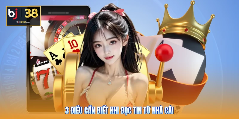 3 điều cần biết khi đọc tin từ nhà cái