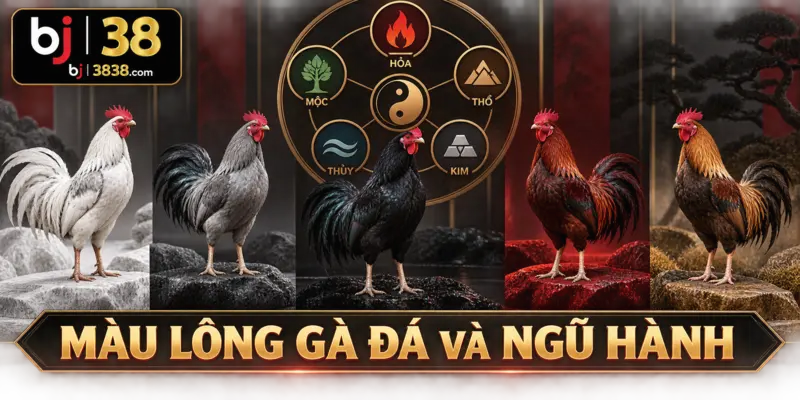Năm nhóm màu lông thường được liên hệ với Kim, Mộc, Thủy, Hỏa và Thổ
